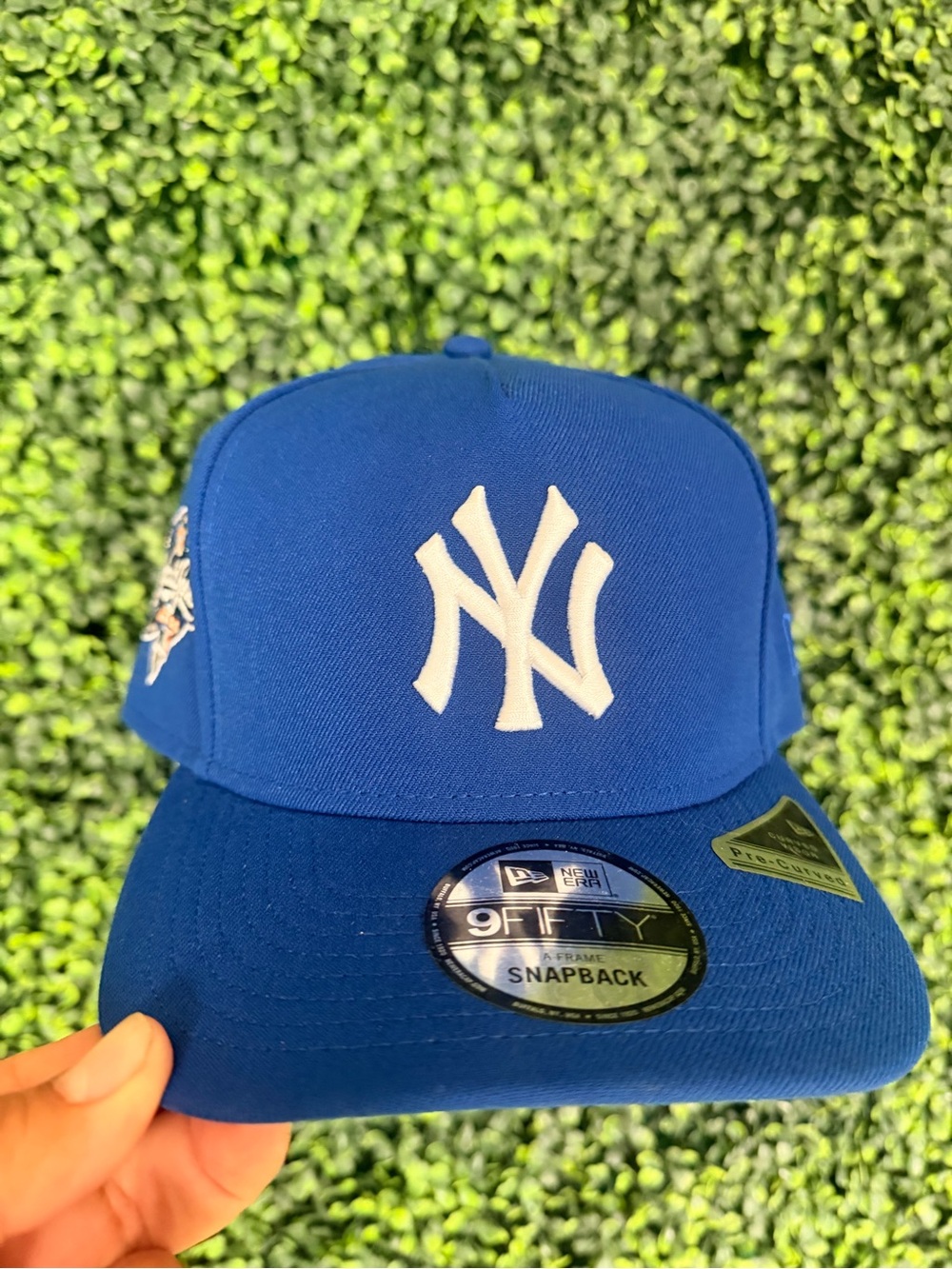 New Era Kids Royal Blue New York Yankees Snapback Hat with White Logo